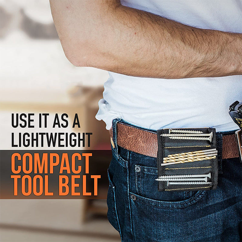 Tool Belt Magnetic Wristband for Holding Screws, Nails, Drill Bits