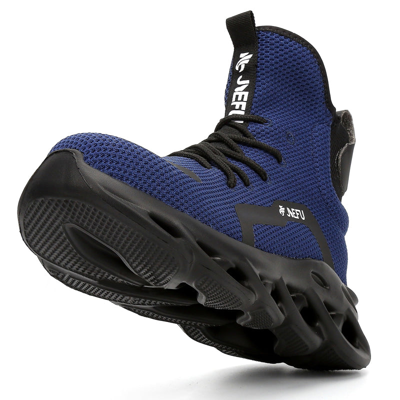  ORISTACO Steel Toe Tennis Boots Breathable Lightweight