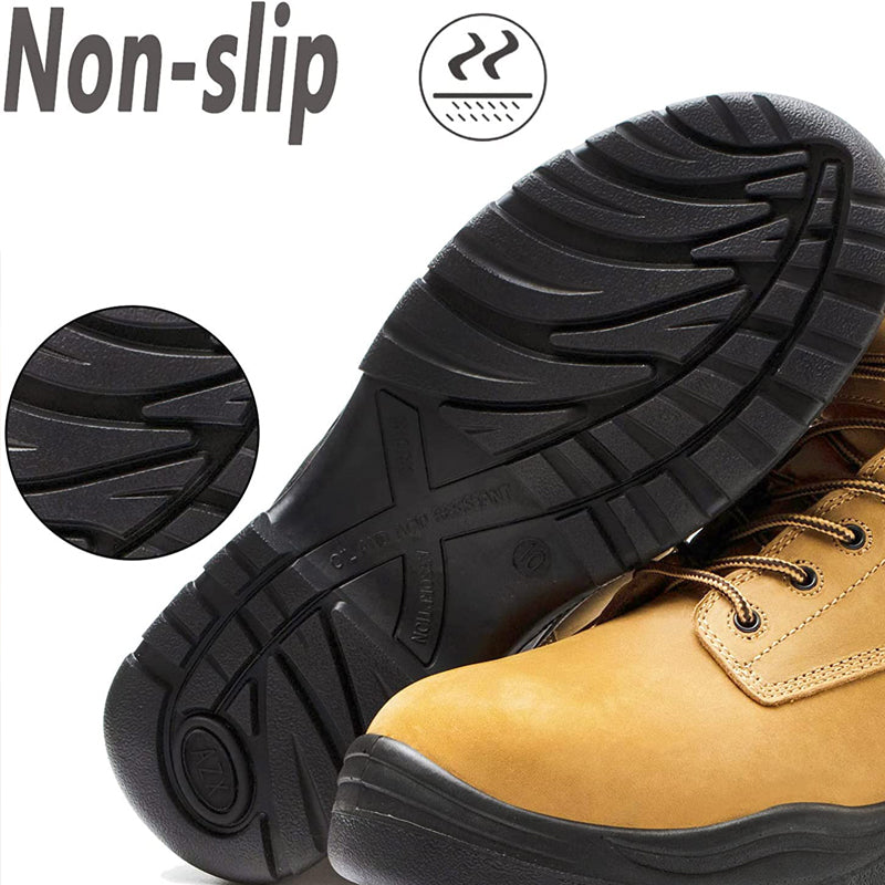 615 Waterproof  Work  Boots Puncture Resistant